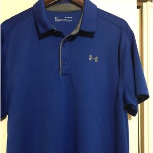 Under Armour Blue Polo